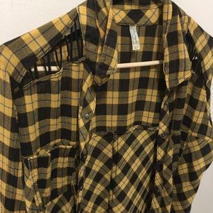 Free People Size Small Flannel